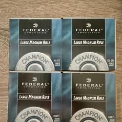 Amorces Large Rifle Magnum - Federal Champion