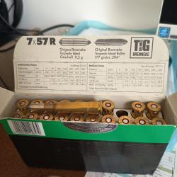 boite de 20 balles  Brenneke 7x57R 11,5 g