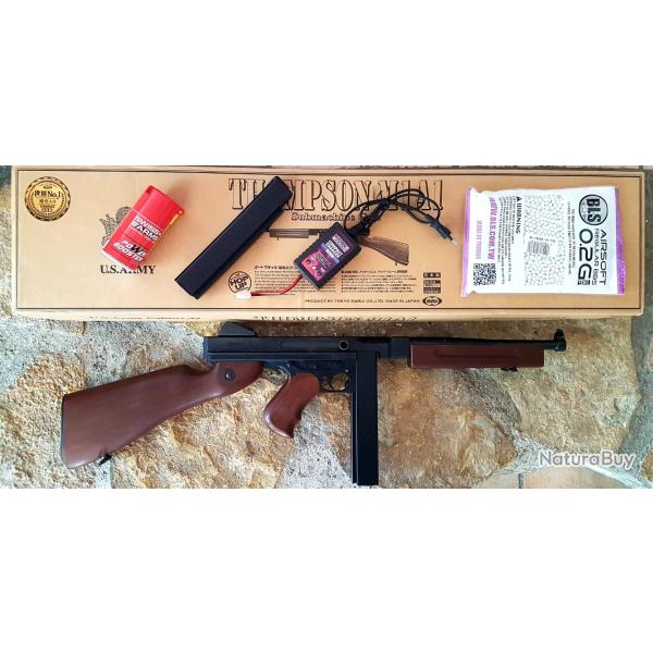 Tokyo Marui THOMPSON M1A1 AEG ww2 Replica - Tommy Gun.