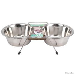 2 Gamelles avec support Ø 16 cm