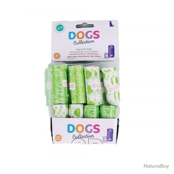 Lot de 240 Sacs  crottes - 30x23cm