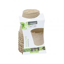 Lot de 10 pots biodégradables pour semis
