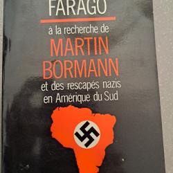 LIVRE POCHE A la recherche de MARTIN BORMANN nazi camp concentration LADISLAS FARAGO MILITARIA WW2