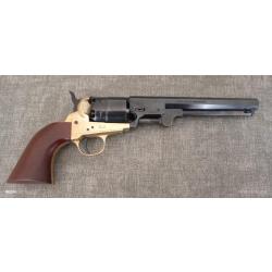 REVOLVER POUDRE NOIRE 1851 NEUF JAMAIS  TIRÉ CROSSE BOIS ANNÉE 2022 CAL 44.vendu AVEC  50 boulets.