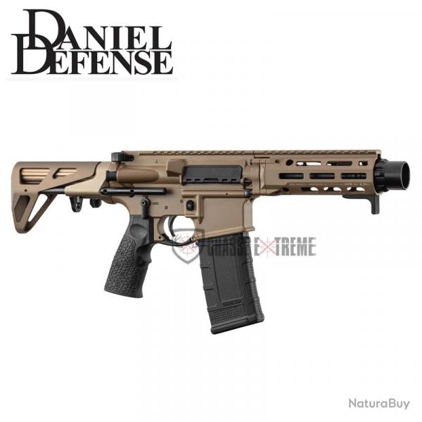 Carabine DANIEL DEFENSE PDW SBR AR15 7'' Cal 300 Blk Fde