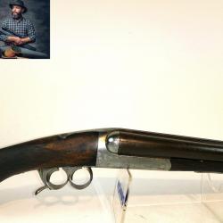 (2704) Fusil De Chasse Juxtaposé Manufrance Ideal N°2 Cal.16/65 - OCCASION