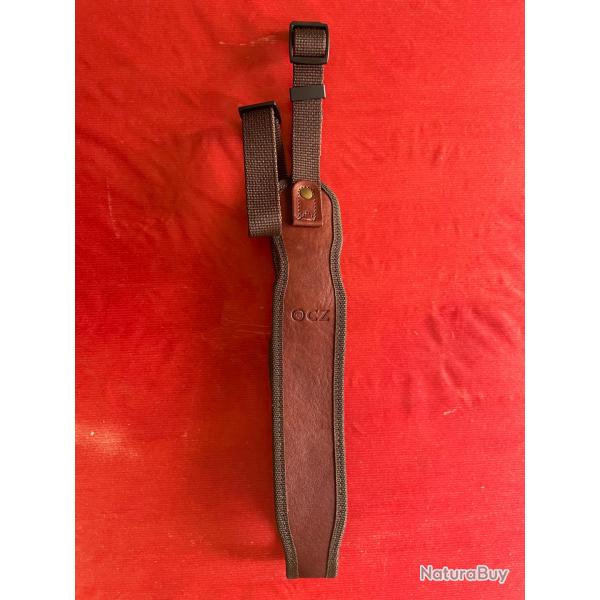 Sangle pour fusil / carabine CZ en cuir neuf