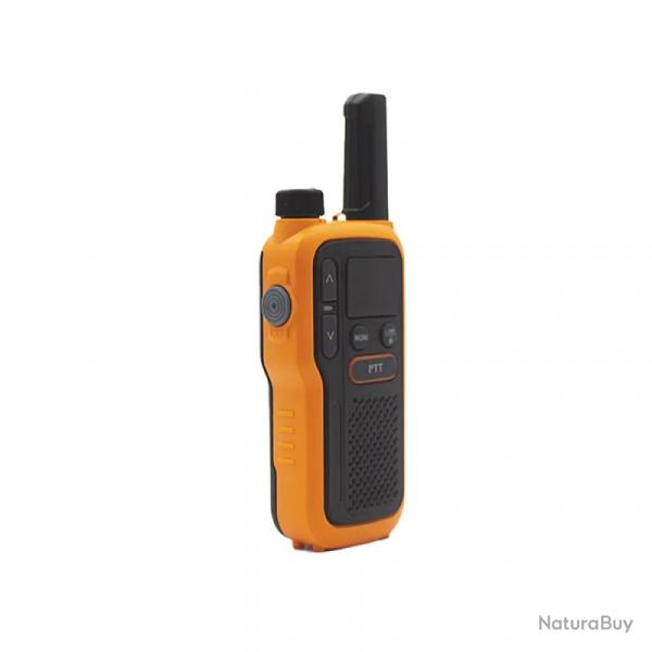 Talkie-walkie lampe porte 5km rechargeable autonomie 18h