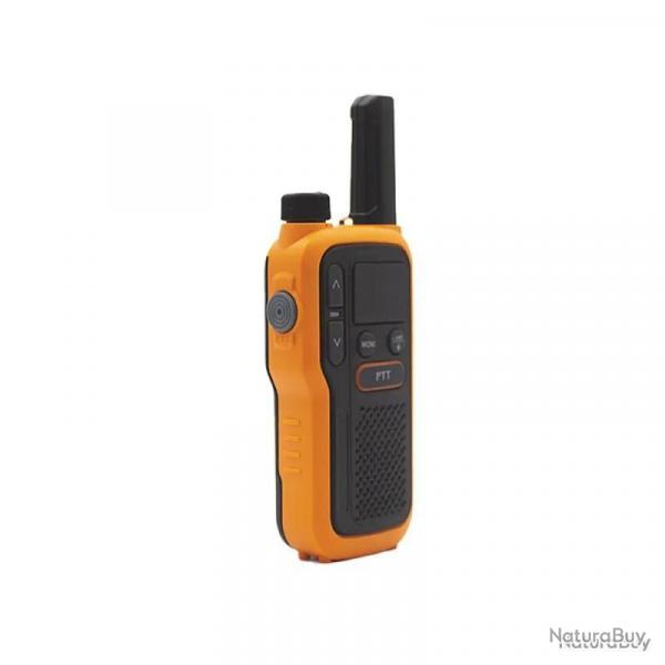 Talkie-walkie lampe porte 5km rechargeable autonomie 18h