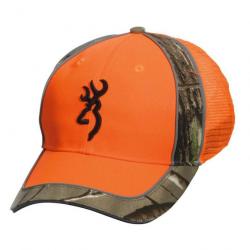 PROMOTION ! Casquette orange Browning Polson Meshback