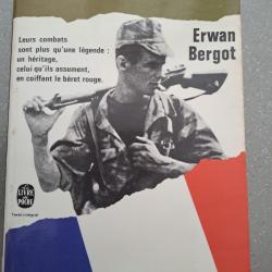 livre ERWAN BERGOT Les paras CORPS ELITE PARACHUTISTE BERET ROUGE