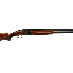 Fusil superposé HUGLU Eagle gravé perdrix - faisan 66 cm 12/76