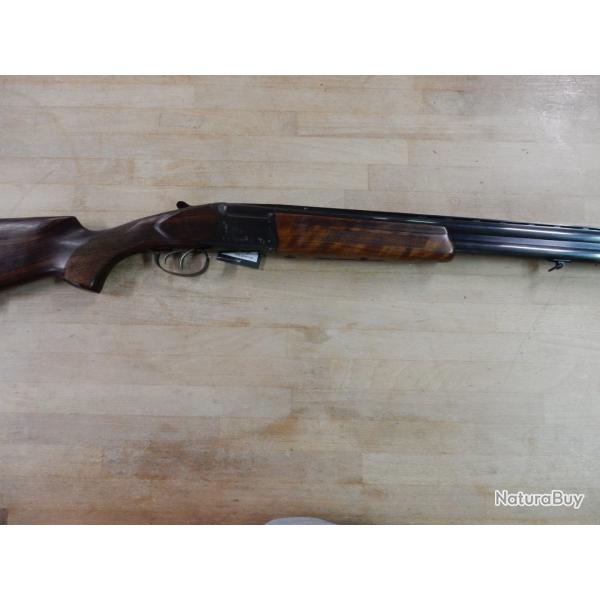 FUSIL SUPERPOSES BAIKAL MP27 CALIBRE 12/76 BON ETAT GENERAL OCCASION