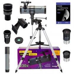 Pack Télescope Levenhuk Blitz 114S Plus avec Zoom et accessoires