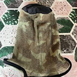 Cagoule mesh camouflage