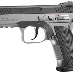 PISTOLET CZ 75 SHADOW 2 COMPACT INDUSTRIAL BLACK  CAL 9X19 LUGER