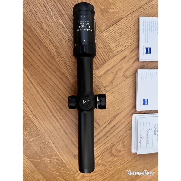 Lunette zeiss varipoint avec montage blaser