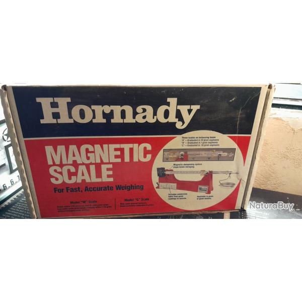 Balance a flau Hornady magntic scale