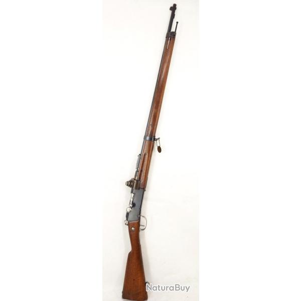 RARE FUSIL LEBLE MODELE 1886 MAT 1888 DE MANUFACTURE POUR TEST DE PRESSION CALIBRE 8X51R - FRANCE XI