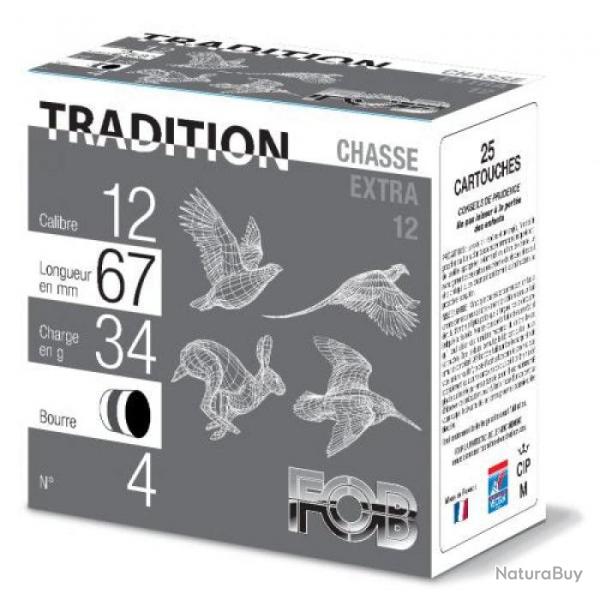 Cartouches de chasse FOB Extra - 12/67 / 6 / Par 1