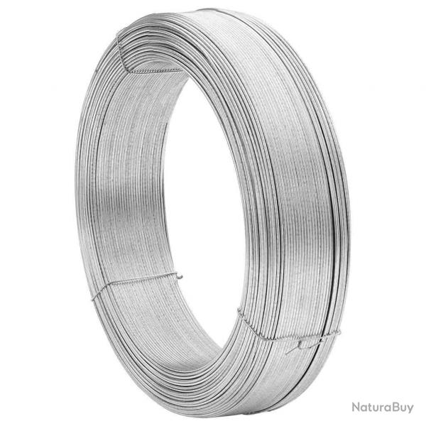 Fil de liaison de clture 250 m 1,4 mm Acier
