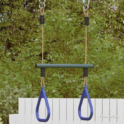 Anneaux De Gymnastique Extérieur Enfants & Adultes – Balançoire Trapèze Réglable, Équipement Escalade & Fitness