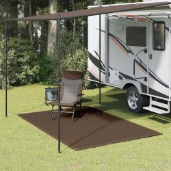 Tapis de tente 200x300 cm Marron