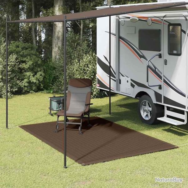 Tapis de tente 200x300 cm Marron