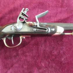 Beau pistolet d'officier modèle 1816