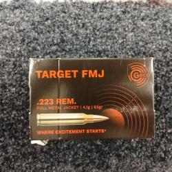 Geco Target FMJ 223 rem 63 grs (x50)