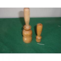 ANCIEN SERTISSEUR EN BUIS CAL 16