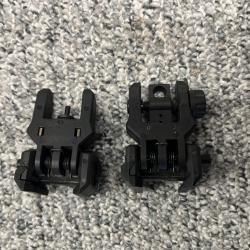 Hausse et guidon picatinny rabattable caa tactical ar15