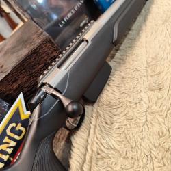 Tikka T3X varmint inox 308win // non fileté // rail picatinny// boule de levier XL occasion