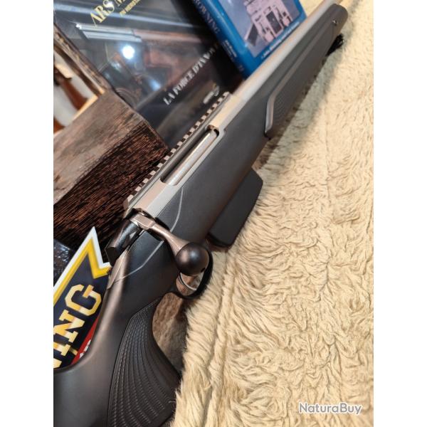 Tikka T3X varmint inox 308win // non filet // rail picatinny// boule de levier XL occasion