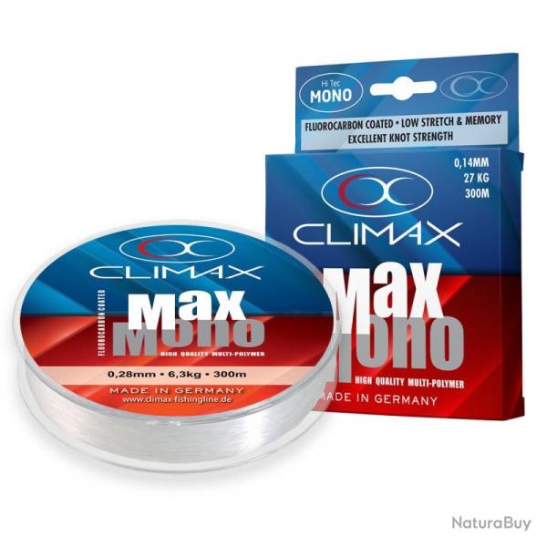 Monofilament Climax Max-Mono clair 300m 0,22mm