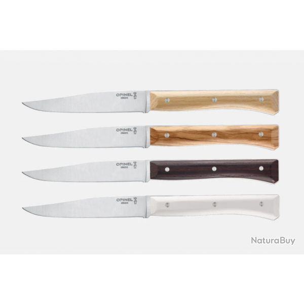 Opinel Facette Panach Coffret de 4 couteaux de table