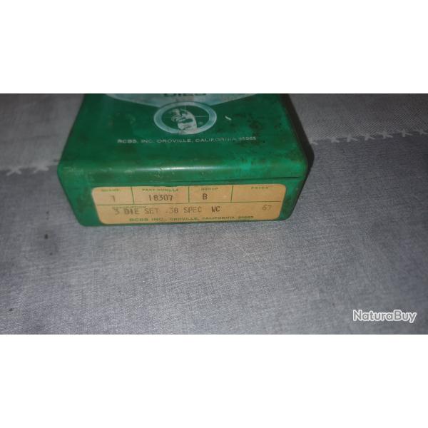 Outils de rechargement pour .38 Spl Spcial Wad-Cutter