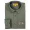petites annonces chasse pêche : Prix de départ à 1 !! Chemise kaki stretch Grouse Pro Hunt manches longues Taille L
