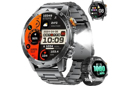 Montres Connectées Montre ConnectÃ©e Batterie Longue DurÃ©e Montre