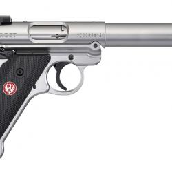 RUGER MARK IV TARGET INOX FILETE 22 LR