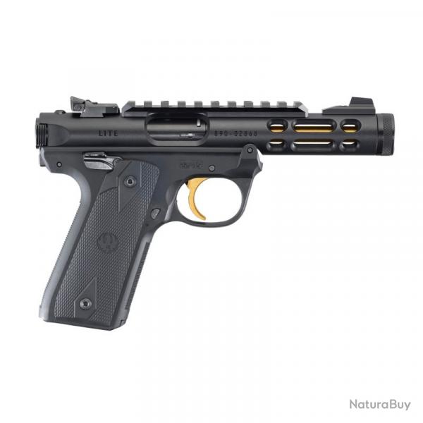 RUGER Mark IV 22/45 Lite Black/gold Cal 22LR