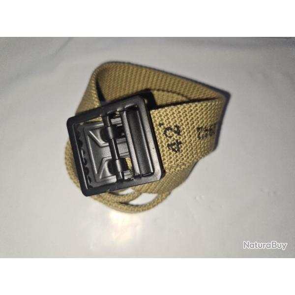 Ceinture de pantalon US WW2  en reproduction  110 cm  A25