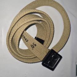 Ceinture de pantalon US WW2  en reproduction  125 cm  A25