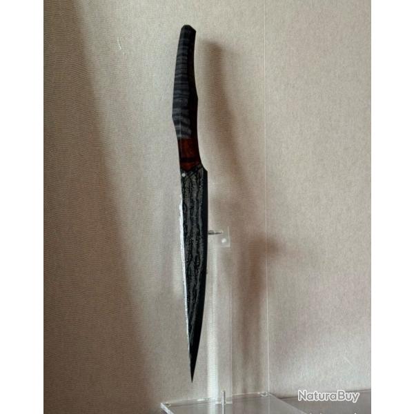 Couteau Gabriel Berthelemy damas plume