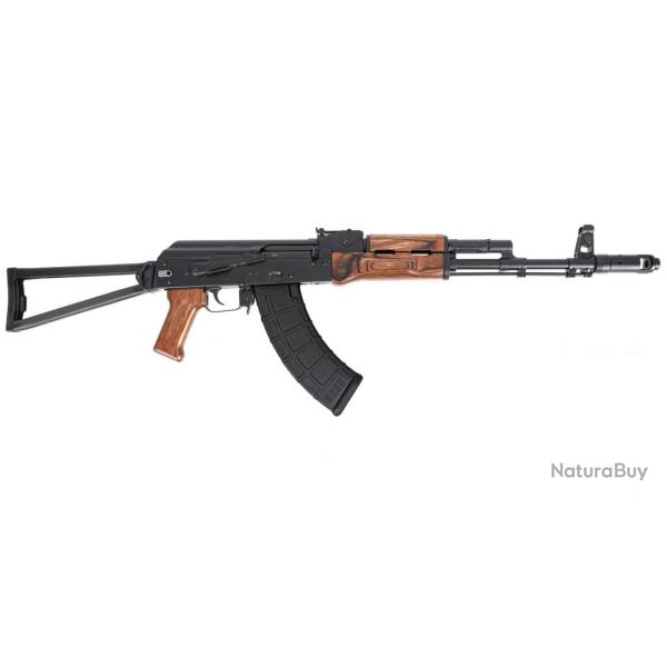 Carabine PSA AK-103 Premium Forged Classic Triangle Side Folding Rifle with Cleaning Rod, Nutmeg