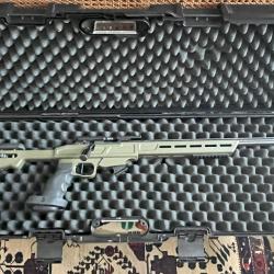 Carabine 22LR CZ 457 sur Chassis LPDC SDS PRECISION (et avec beaucoup d'options !)