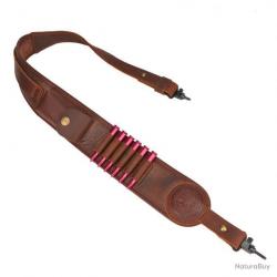 BRETELLE EN CUIR TOURBON POUR CALIBRE 308 30-30 30-06 - LIVRAISON GRATUITE