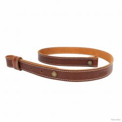 BRETELLE EN CUIR VÉRITABLE - TOURBON - LIVRAISON GRATUITE
