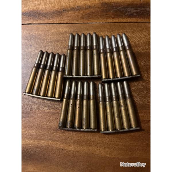 Lot de munitions 7,65 Mauser Belge