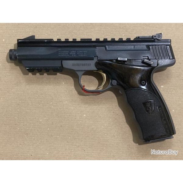 pistolet Browning Buckmark Micro Contour Black Label filet calibre 22 LR